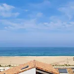 公寓 Capbreton-vue Mer-couple-enfant