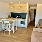 Capbreton-vue Mer-couple-enfant * 卡布勒通