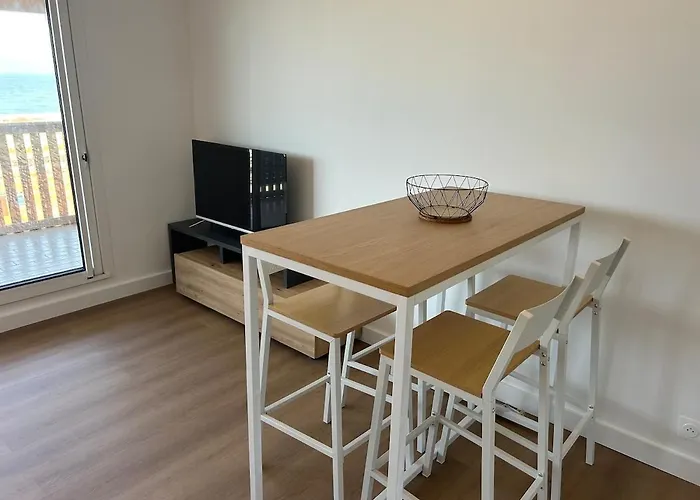 Capbreton-vue Mer-couple-enfant Apartamento